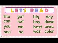 Video thumbnail for NEW BASIC SIGHT WORDS FOR GRADES 4 and 5 | PRACTICE READING WORDS | WORDS FOR GRADES 4 AND 5 | NRP