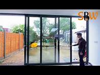 Video thumbnail for Sliding Door - Aluminium - 3 panels