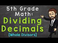 Video thumbnail for Dividing Decimals - Whole Number Divisors | 5th Grade Math
