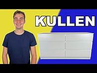 Video thumbnail for KULLEN 6 Drawer Dresser IKEA Tutorial