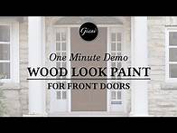 Video thumbnail for Giani Wood Look for Front Doors: Quick Demo