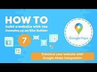 Video thumbnail for Enhance Your Website with Google Maps Integration | Website Builder Tutorial