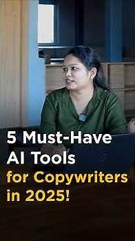Video thumbnail for 🔥 5 Must-Have AI Tools for Copywriters in 2025! #shorts #simplilearn