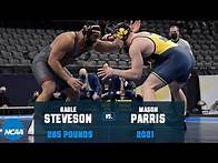 Video thumbnail for Gable Steveson vs. Mason Parris: 2021 NCAA Title (285 lbs.)