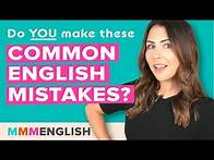 Video thumbnail for The Most Common Mistakes in English | Don't Make These Speaking Mistakes!