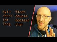Video thumbnail for Primitives Data Types In Java - All the Primitives And What They Do