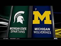 Video thumbnail for Michigan State at Michigan - Football Highlights