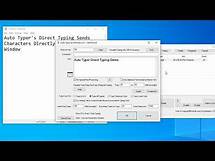 Video thumbnail for Auto Typer Direct Typing Demonstration