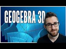 Video thumbnail for GEOGEBRA : Getting Started in 3D!