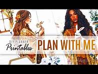 Video thumbnail for How To Use Printables In Your Planner Weekly Setup Plan With Me
