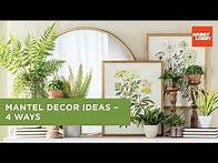Video thumbnail for Mantel Decor Ideas - 4 Ways | Hobby Lobby®
