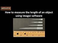 Video thumbnail for How to measure the length of an object using ImageJ Software