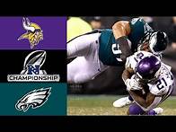 Video thumbnail for Vikings vs. Eagles | NFL NFC Championship Game Highlights