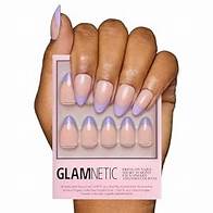 Video thumbnail for Glamnetic Press On Nails - French Lilac | Short Almond Purple French Tips with a Glossy Finish, Fake Nails, Reusable | 15 Sizes - 30 Nail Kit with Glue