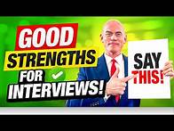 Video thumbnail for 16 GOOD STRENGTHS for JOB INTERVIEWS! (What Are Your Greatest Strengths?) Sample Answers for 2023!
