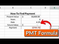 Video thumbnail for How To Calculate Monthly Payment With Excel