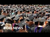 Video thumbnail for Roughly half of graduates are underemployed 10 years after college, study finds