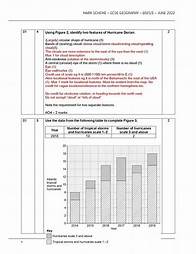 Video thumbnail for GCSE geography paper 1 living with the physical environment mark scheme preview