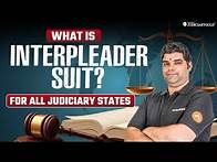 Video thumbnail for What is Interpleader Suit Under CPC | Section 88 & Order 35 Explained