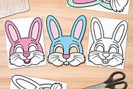 Video thumbnail for Free Printable Bunny Mask | Cute Bunny Rabbit Mask