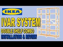 Video thumbnail for IKEA IVAR Double Shelf Assembly + Review | Clueless Dad
