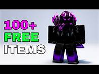 Video thumbnail for GET 50+ FREE ROBLOX ITEMS! 🔥 [ALL STILL AVAILABLE]