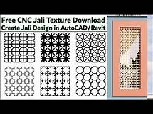Video thumbnail for Create your own CNC Jali Pattern in AutoCAD and Use it in Revit | Download Free Jali Textures