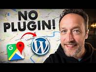 Video thumbnail for How to add a Google Map to WordPress 2024 - (No Plugin!)
