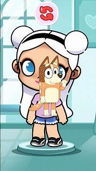 Video thumbnail for Chilli of bluey in Avatar World #bluey #shorts #trending #pazu #avatarworld