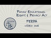 Video thumbnail for FERPA training video 1