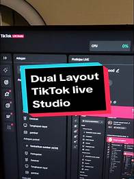 Video thumbnail for Dual Layout TikTok Live Studio Tutorial