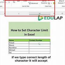 Video thumbnail for #60seconds # How to set character limit in Excel