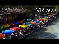 Video thumbnail for San Antonio River Walk Virtual Tour | VR 360° Travel Experience | Texas