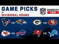 Video thumbnail for NFL Divisional Round Game Picks