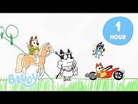 Video thumbnail for 🔴LIVE: Bluey Fun for the Whole Family ✨ 💙 | Bluey