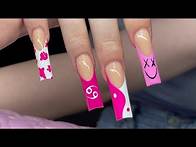 Video thumbnail for Watch me Work: Trendy Pink French Tips