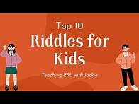 Video thumbnail for Top 10 Riddles for Kids | Best Riddles for Children with Answers