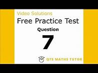 Video thumbnail for Numeracy skills test practice questions Test 1 – Q7 QTS Maths Tutor