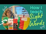 Video thumbnail for How To Teach Children Sight Words for Reading Fluency
