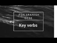 Video thumbnail for Spanish GCSE 9-1 AQA Key verbs in Spanish