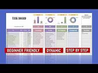 Video thumbnail for STEP by STEP: Excel Kanban Agile Board for tracking Task, To-Do List or Activities. Excel tutorial