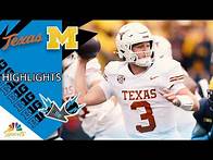 Video thumbnail for Texas vs. Michigan | COLLEGE FOOTBALL HIGHLIGHTS | 9/7/2024 | Big Ten on NBC Sports