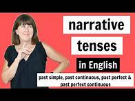 Video thumbnail for Narrative Tenses in English