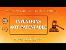 Video thumbnail for Inventions not Patentable