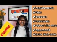 Video thumbnail for CAMC BOARD EXAM/requirement/fees/process/resources/aproach