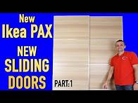 Video thumbnail for New Ikea PAX Wardrobe with sliding doors Assembly Instructions Part : 1