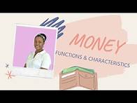 Video thumbnail for CSEC Principles of Business (NOB 3) - Money
