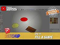 Video thumbnail for Sketchup How To Fill A Shape