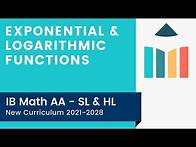Video thumbnail for Exponential & Logarithmic Functions [IB Math AA SL/HL]
