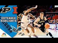 Video thumbnail for HIGHLIGHTS: Purdue vs. Illinois | Big Ten Men's Basketball | 3/5/2024 | NBC Sports